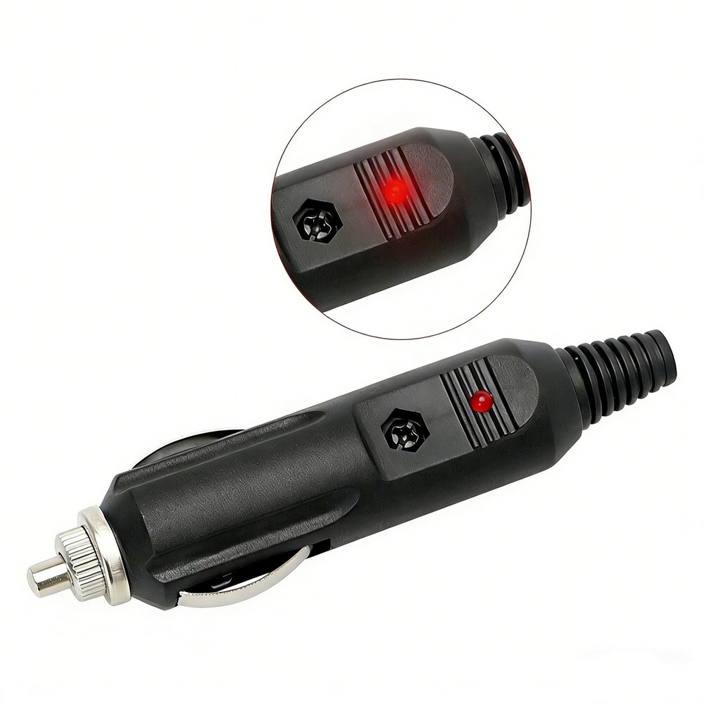 2Pack 12V Male Car Cigarette Lighter Socket Plug Connector US