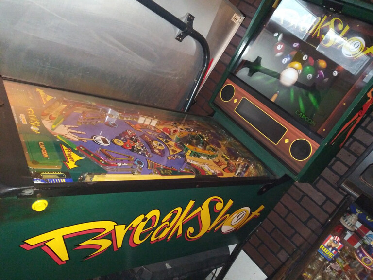 Breakshot Pinball Alternate Translite w/Speaker Panel decal HIGHEST QUALITY RES!