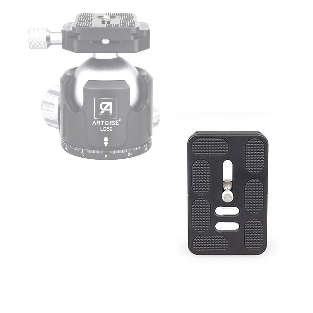 2PCS Quick-release plates Tripod Ball Head Arca Attachment Plate Arca Type Plate
