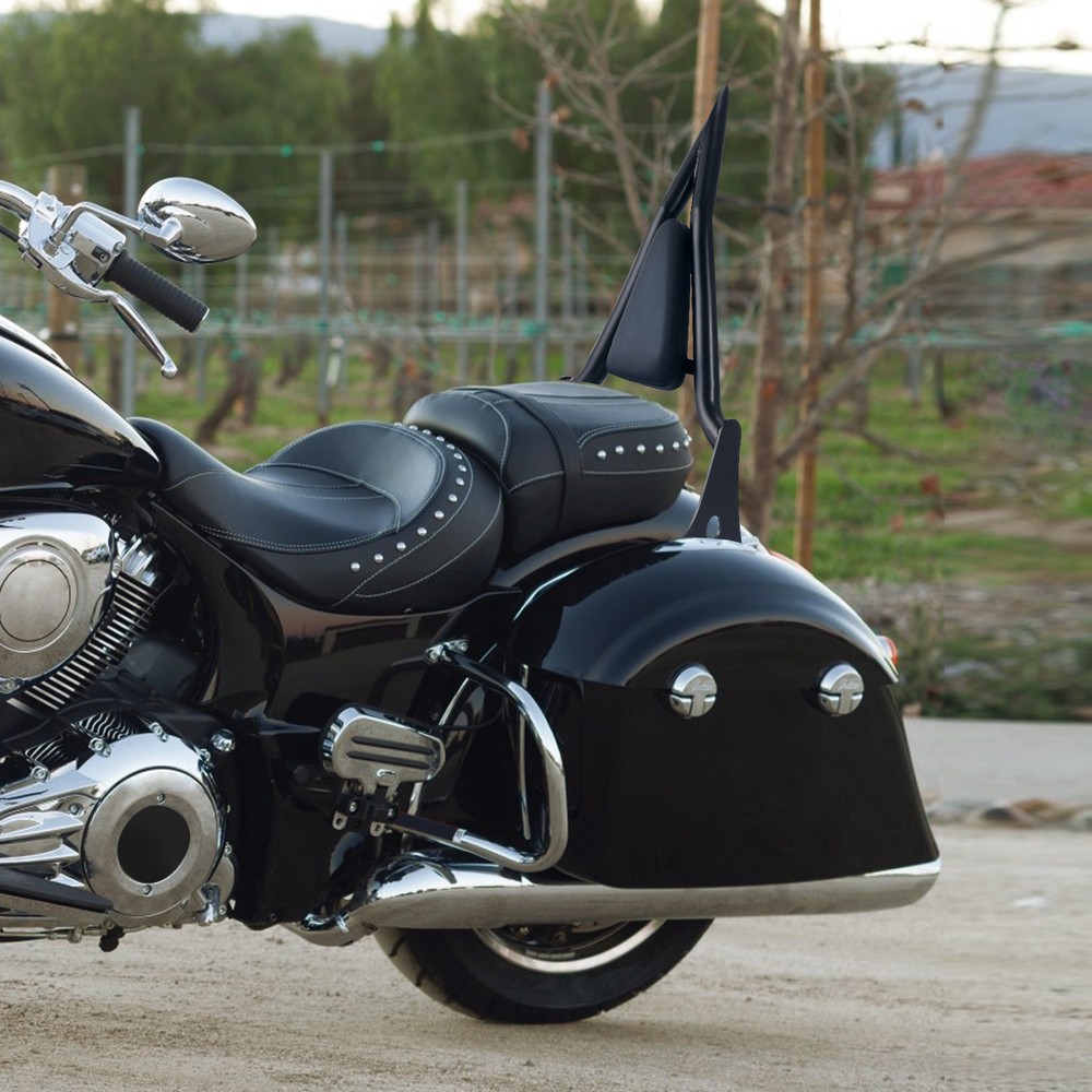 Passenger Sissy Bar Backrest Fit For Indian Chieftain Springfield Roadmaster