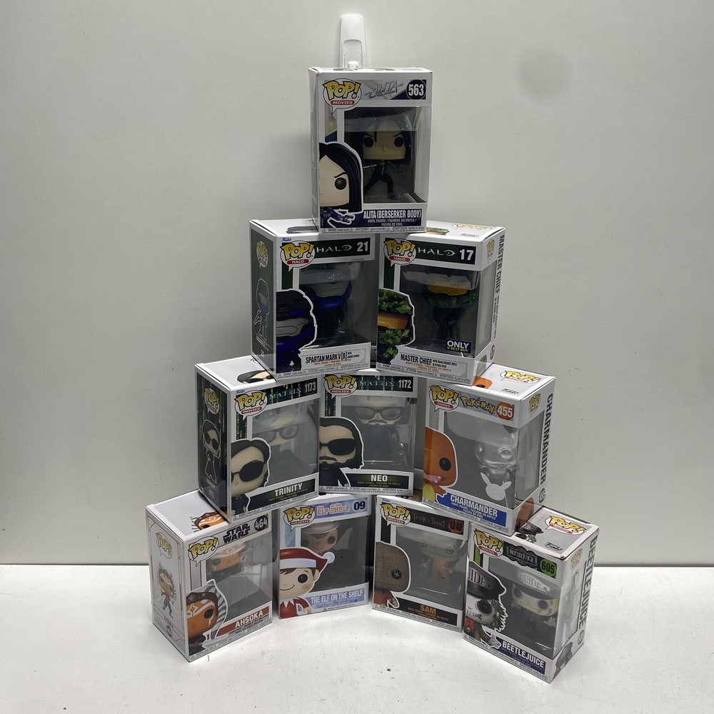 Assorted Bundle of 10 Funko Pop