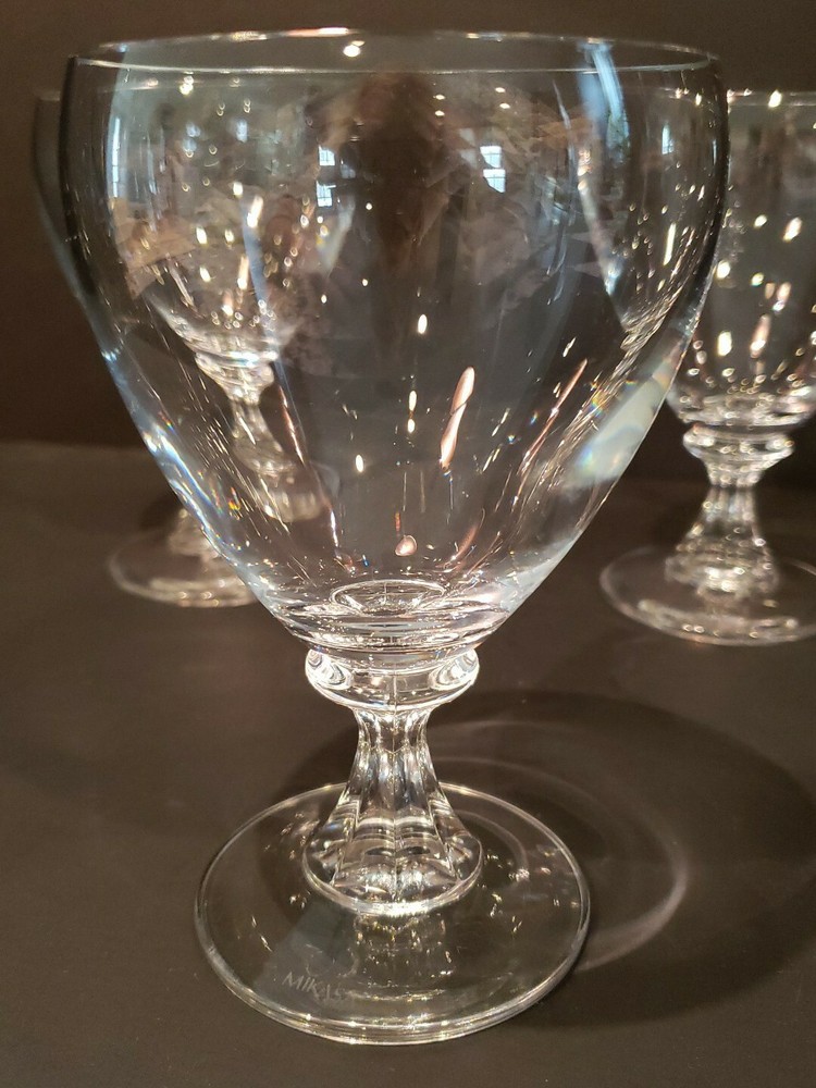 Mikasa CHATHAM 3 Water Goblets EXCELLENT