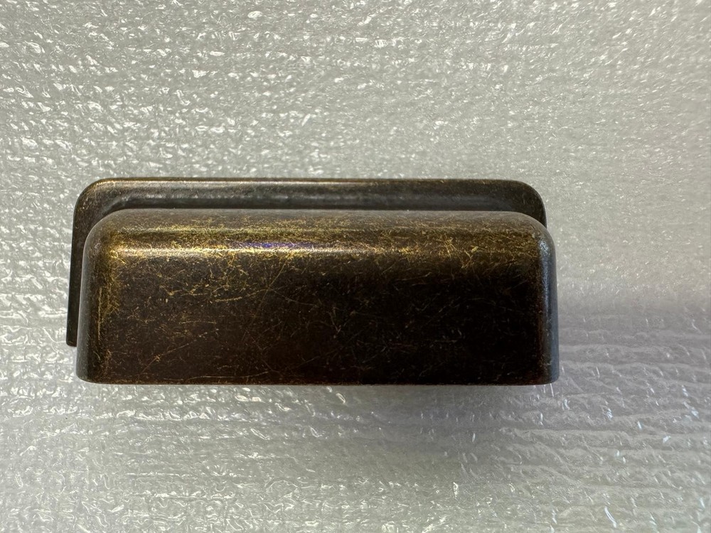 LOT of 18   Vtg Solid Brass Cup Bin Drawer Pull Handle Cabinet Hardware 64MM