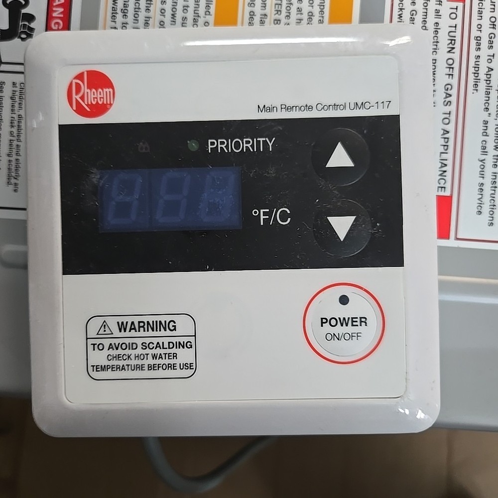 READ* Rheem PRESTIGE series Model: RTGH-95DVLP-2
