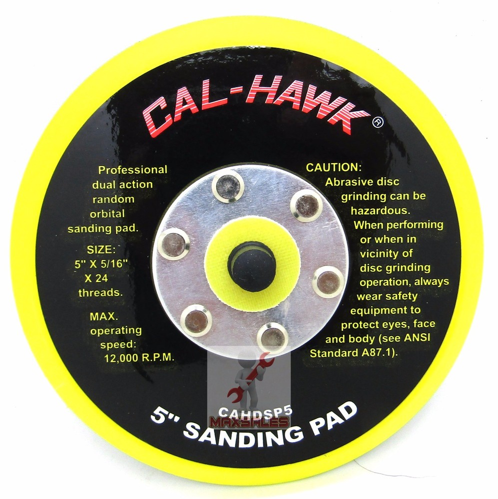 5" DA PSA Sanding Backup backing pad for stick it  Sanders