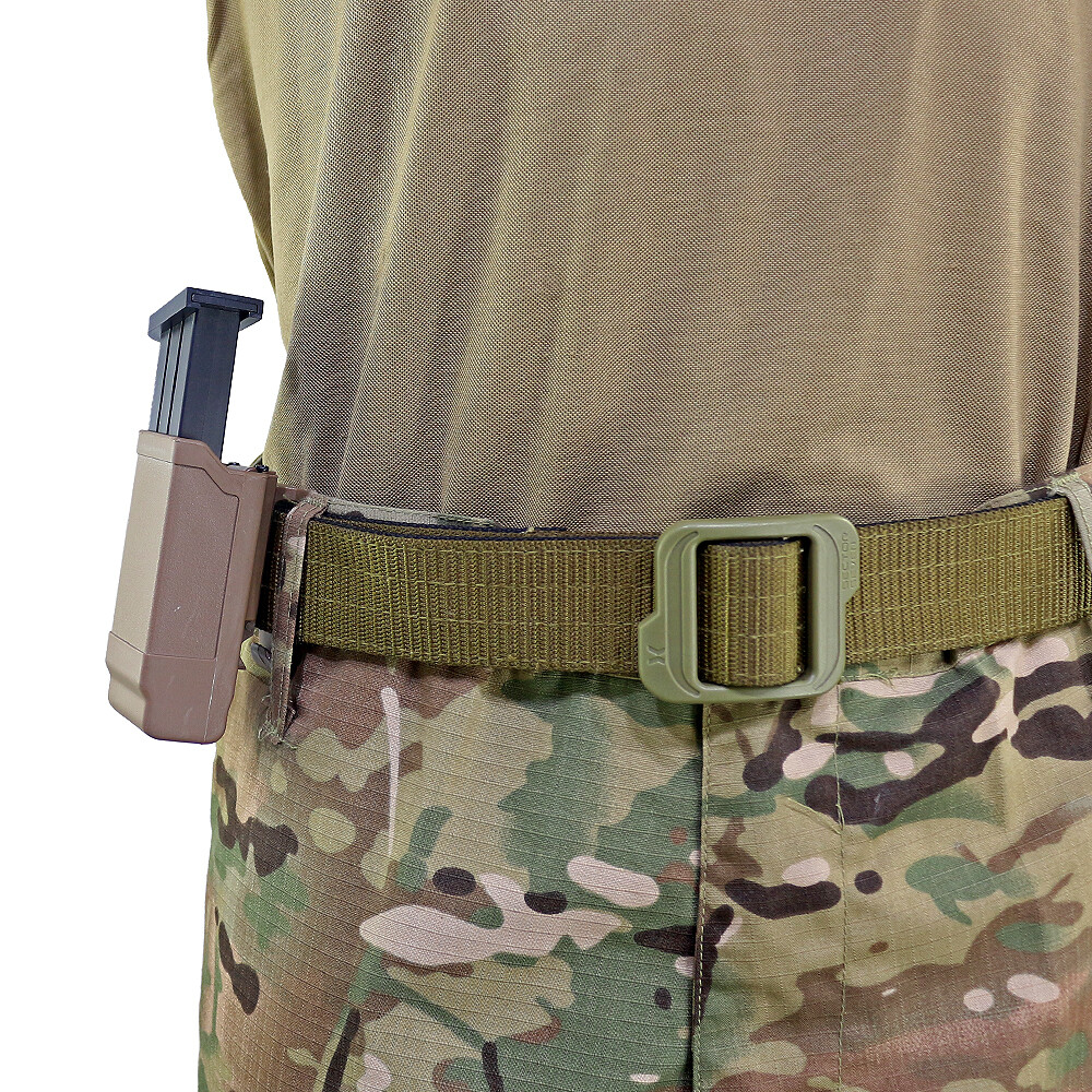 Tactical Double Stack/Single Stack Magazine Pouch Mag Holster Flashlight Holder