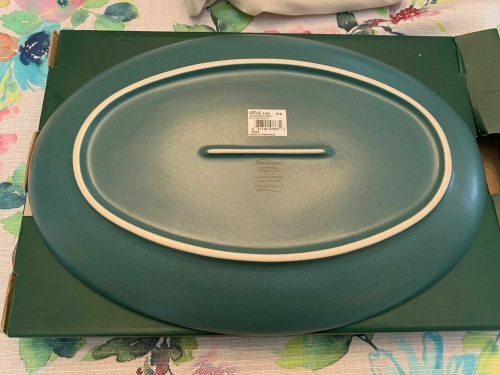 Noritake Spruce 16" Oval Platter