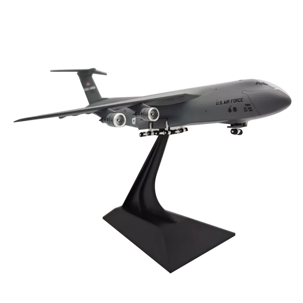 Diecast 1/400 USAF For Lockheed C-5 Transport Aircraft Model Static Display