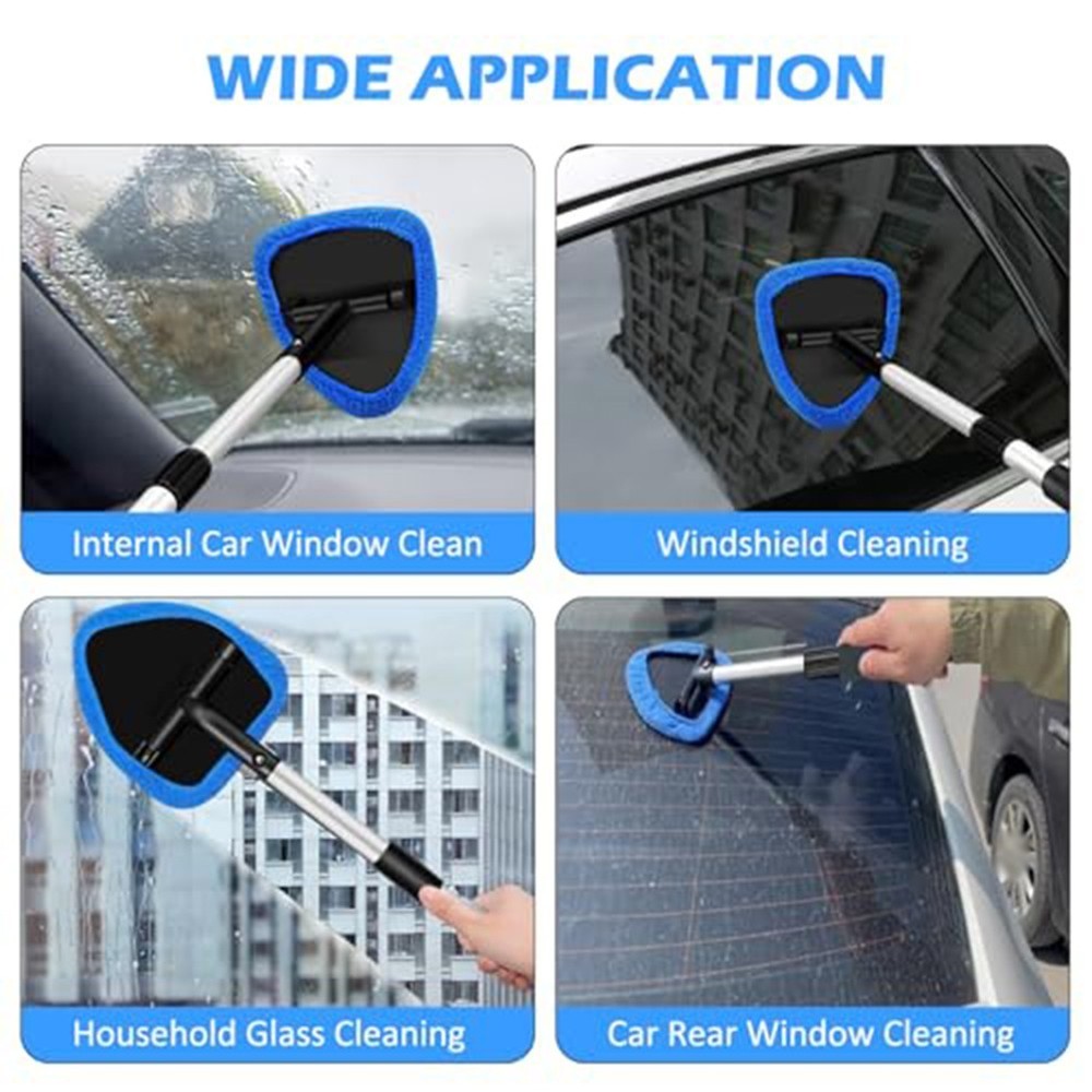 User Friendly Car Windscreen Cleaner Kit with Ergonomic Design Options