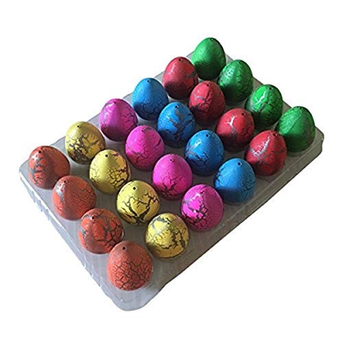 JoFAN 24 PCS Dinosaur Eggs That Hatch Growing Easter Eggs with Mini Dinosaur