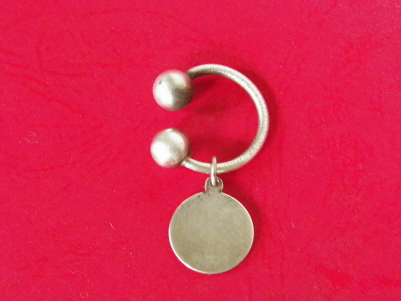 VINTAGE TIFFANY & CO. STERLING KEY RING