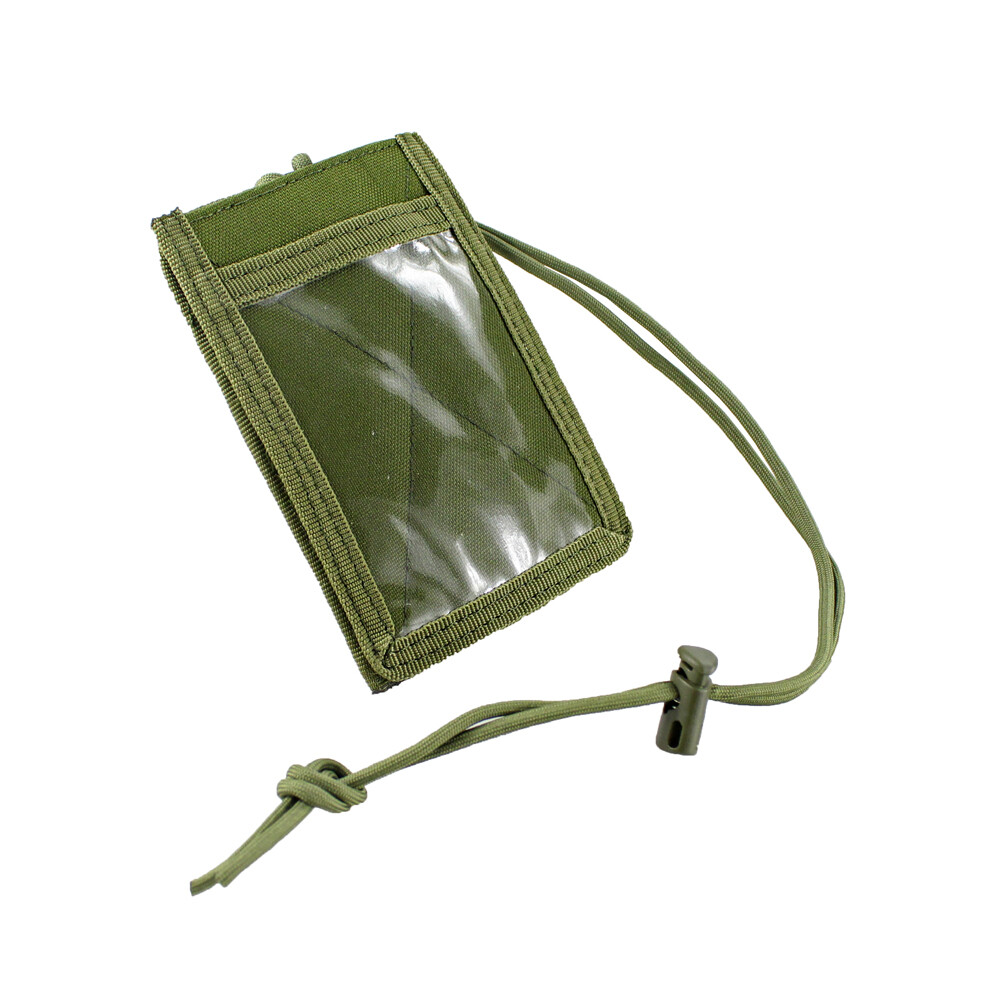 Adjustable Neck Lanyard Key Ring Loop Patch Badge Holder & Credit Card Organizer