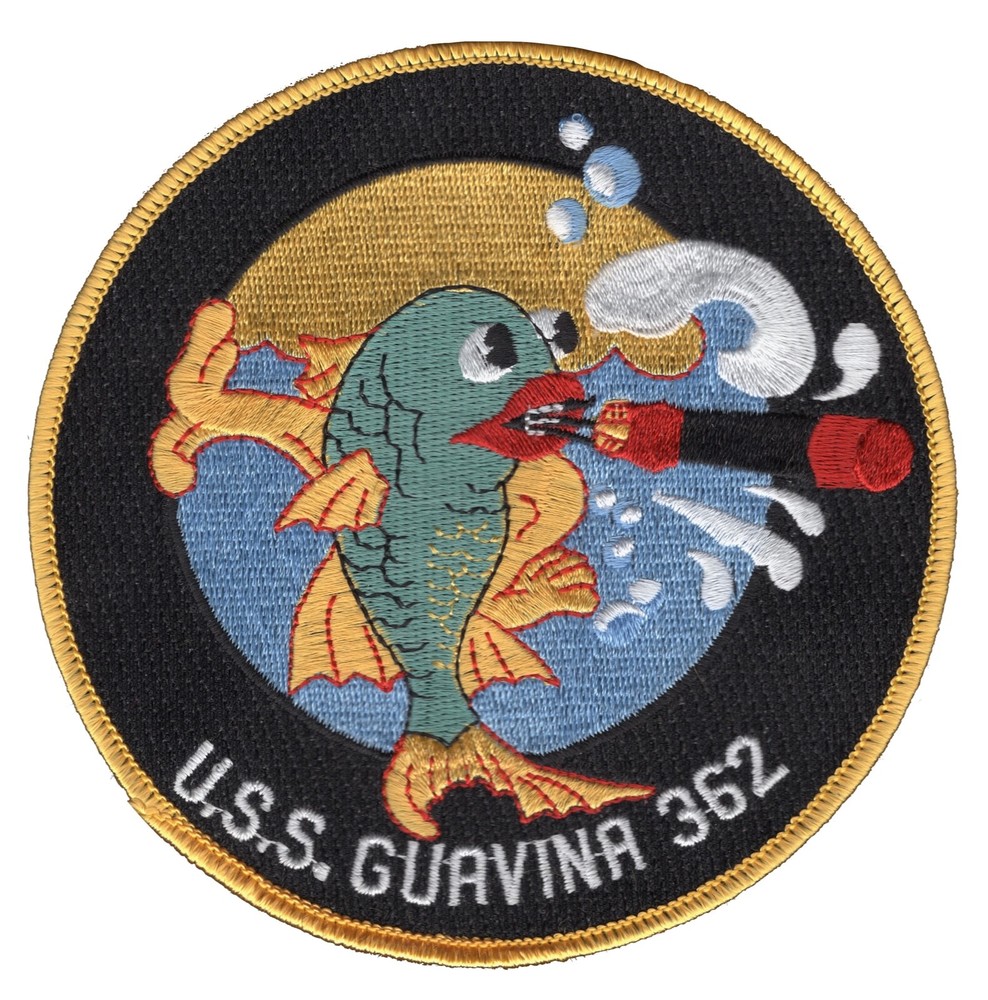 SS-362 USS Guavina Patch - Large