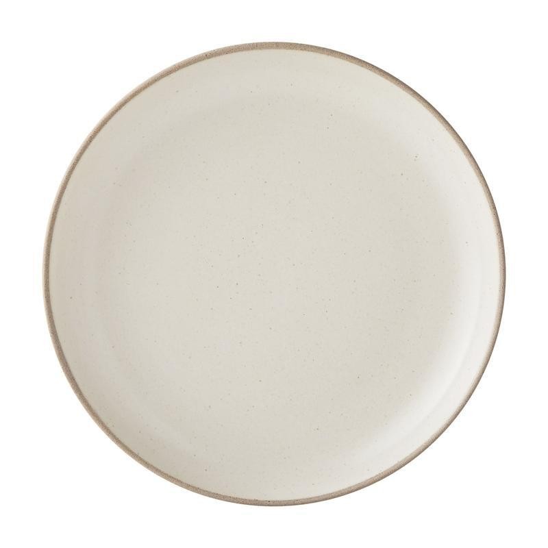 16-Piece Stoneware Dinner Set Dishwasher Microwave Safe Rustic Modern Design New