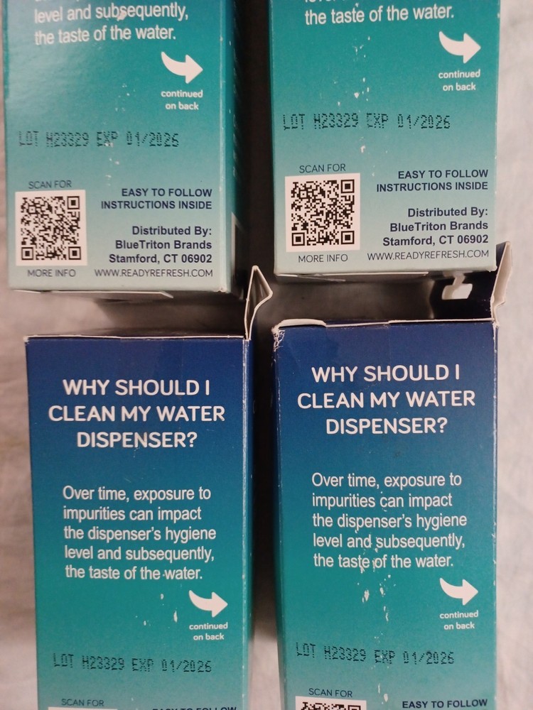 WATER COOLER CLEANING KIT 4ct BY : ReadyRefresh