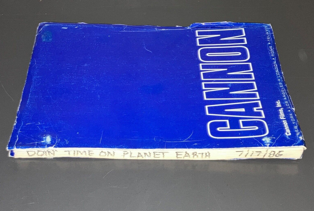 Original 1986 Doin’ Time on Planet Earth Movie Script Darren Starr Second Draft