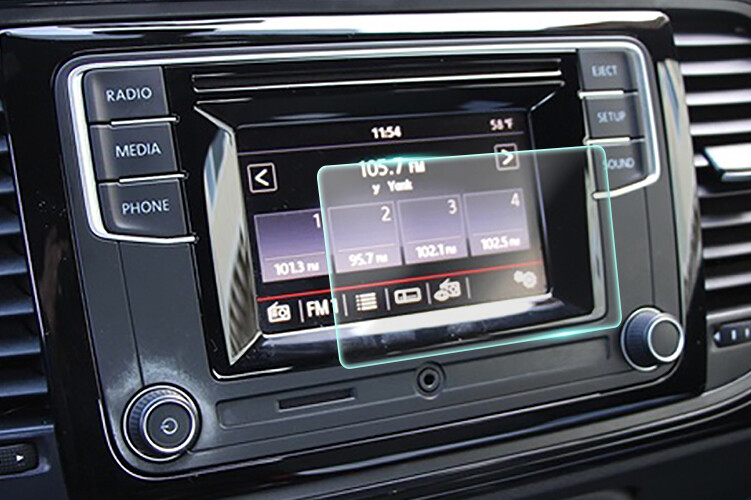 Crystal Clear Screen Protector for 2017 Volkswagen Beetle Vehicle Navigation