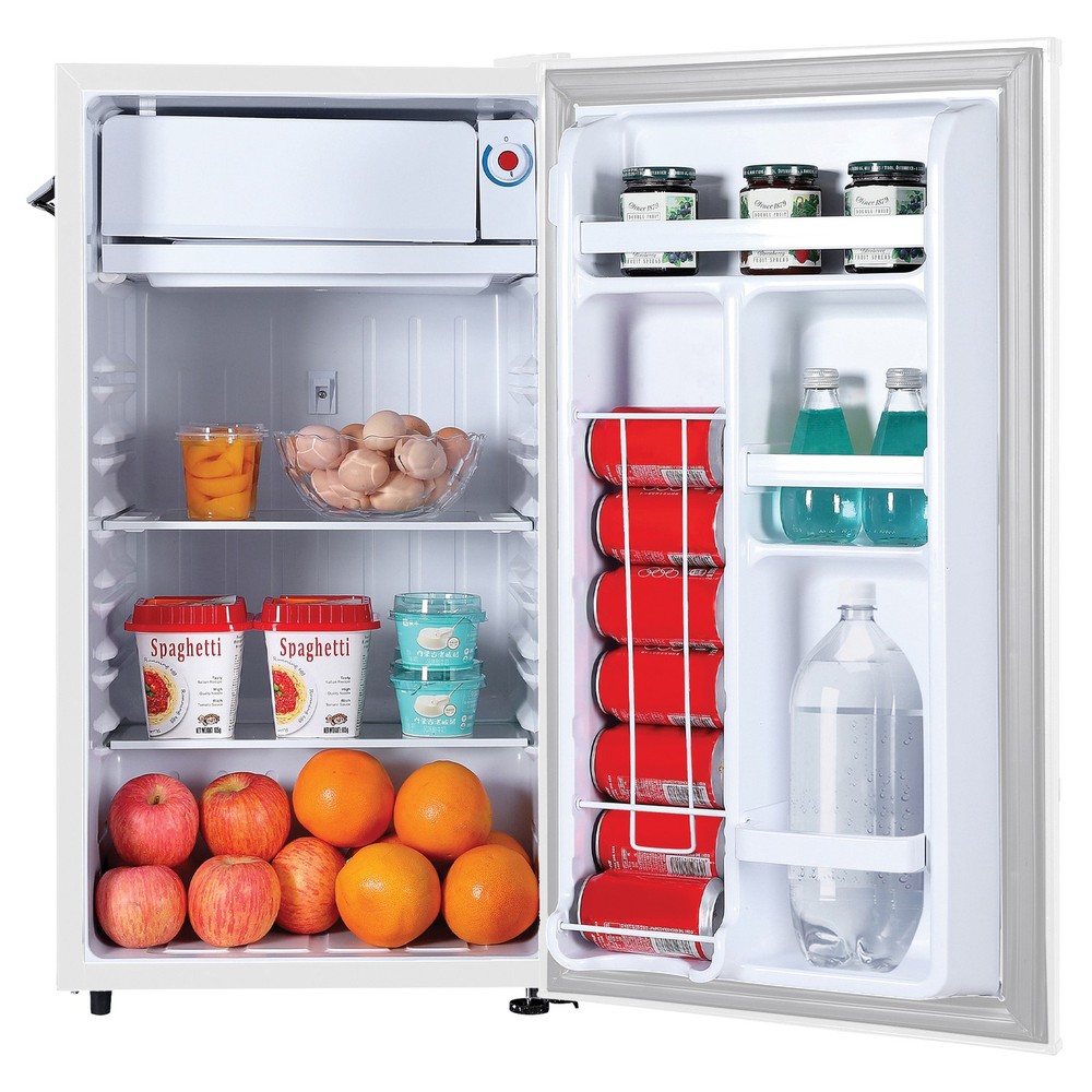 3.2-Cu. Ft. 65W Retro Bar Fridge Side Bottle Opener