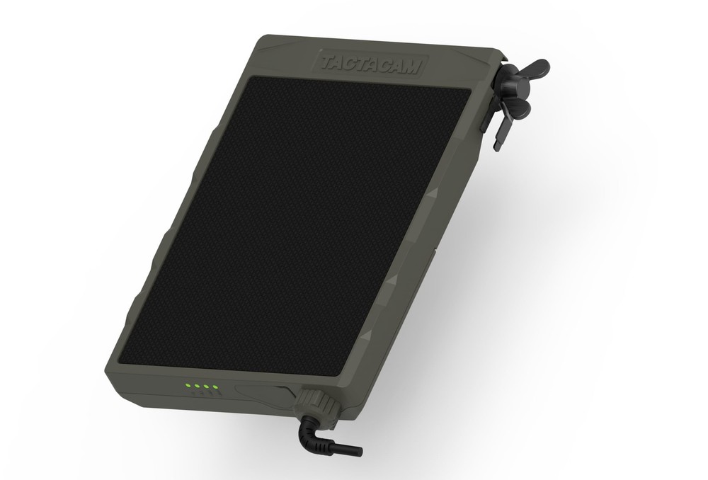 TACTACAM Defend Solar Panel Cellular Security Camera Built-in Battery Backup