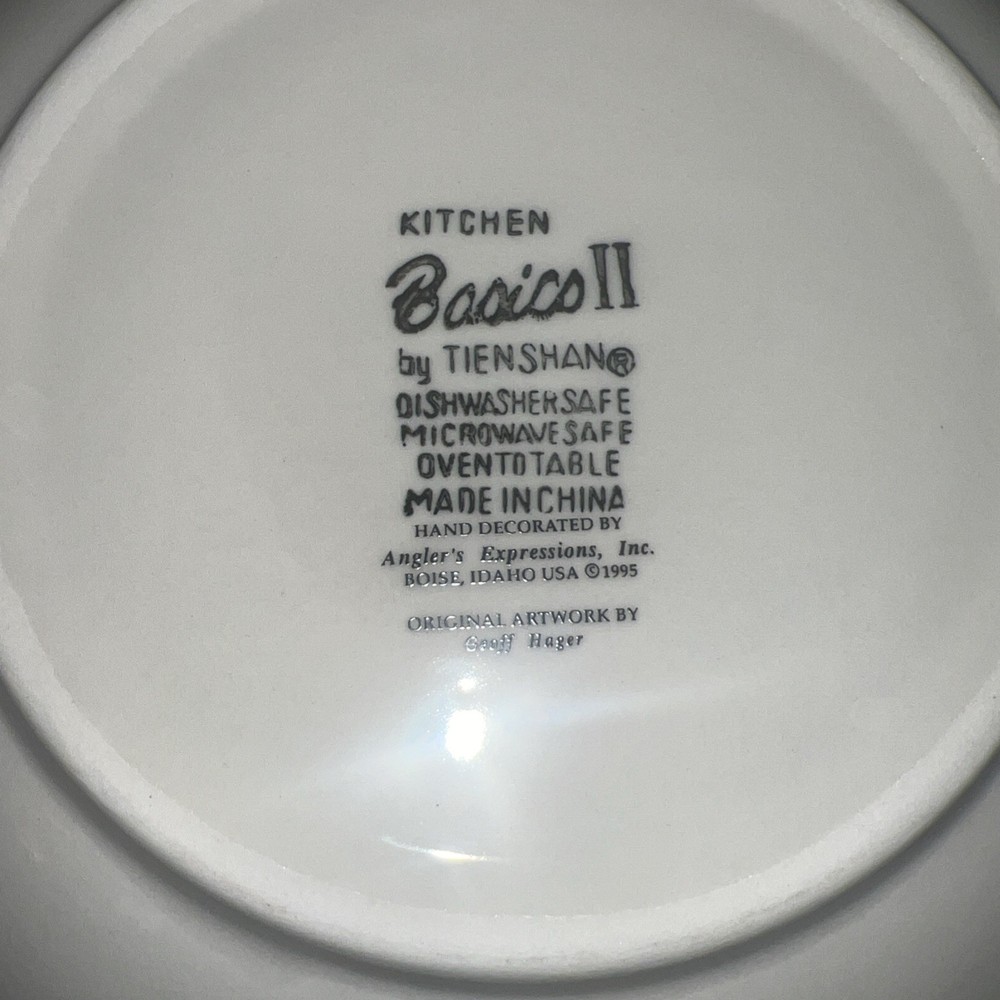 Kitchen Basics by Tienshantm Bear Moose Elk Serving Bowl 9” Angles Expressions