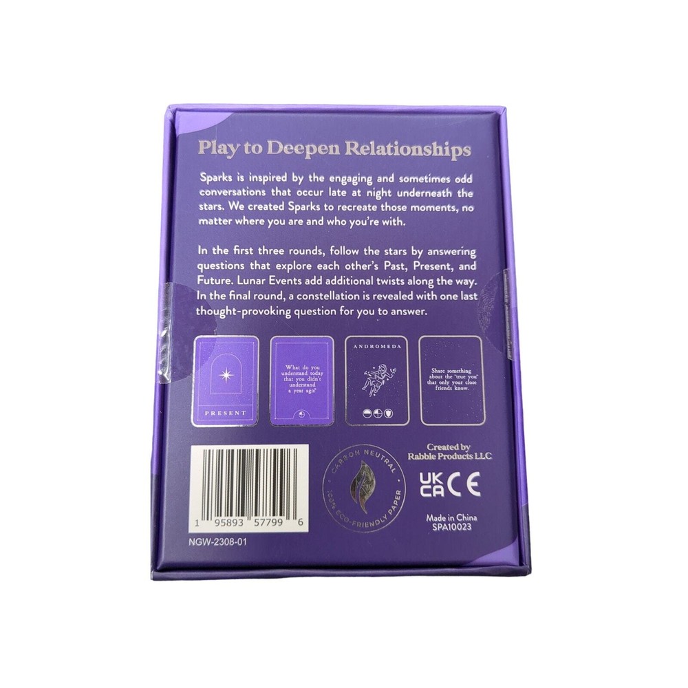Sparks Card Game