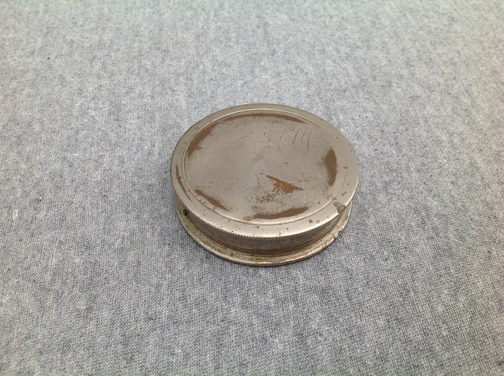 Vintage Silverplate Housing Compass, Germany