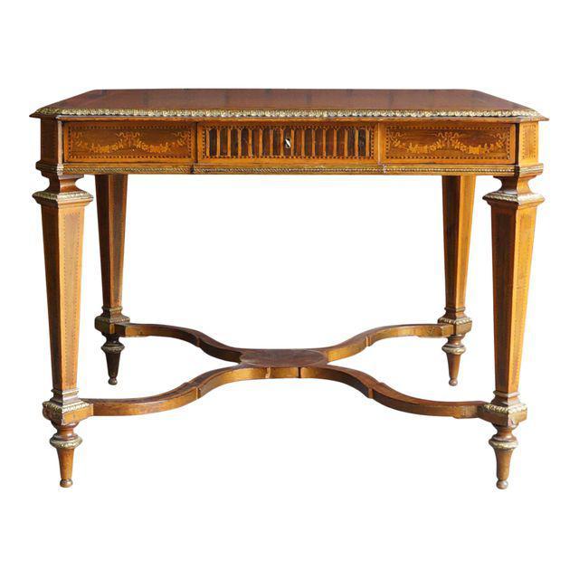 Antique Table ~ Desk ~ Writing Desk ~ French Regency Library Table
