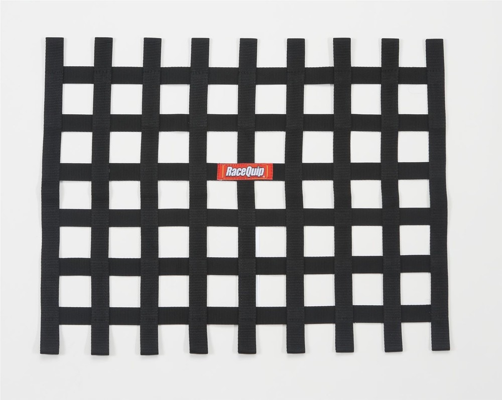 Racequip 721005 RIBBON WINDOW NET BLACK
