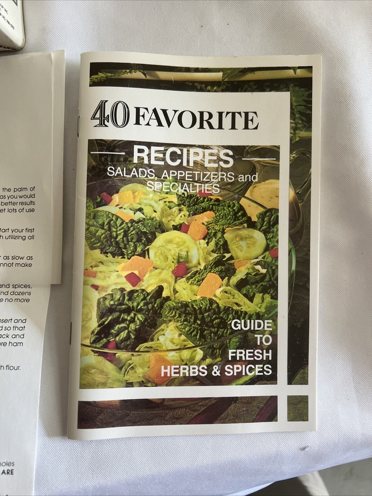 Roll-A-Magic Handheld Slice Dice and Tenderizer In Box