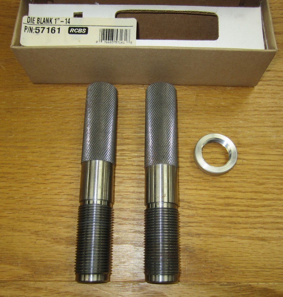 RCBS 1" Blank Dies for Custom Reaming