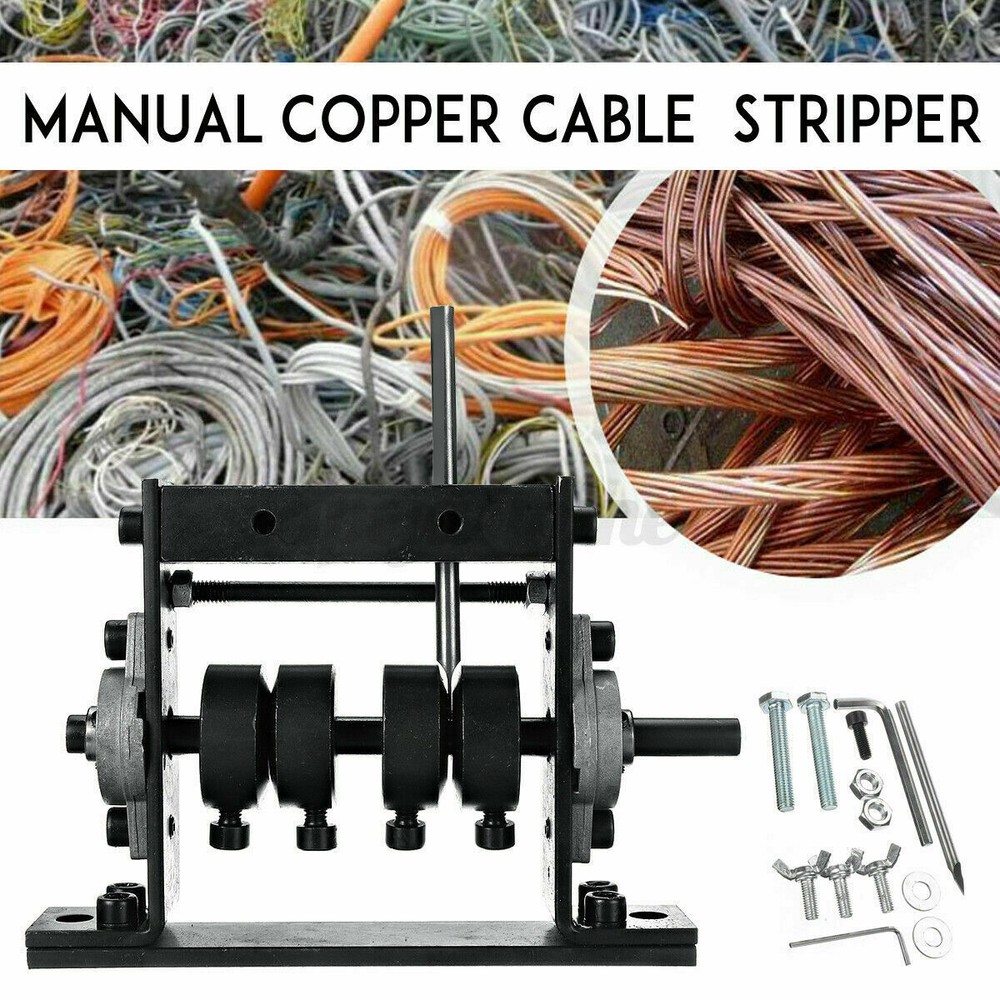 1-30mm Copper Wire Stripping Machine Cable Stripper Scrap Metal Recycle Tools