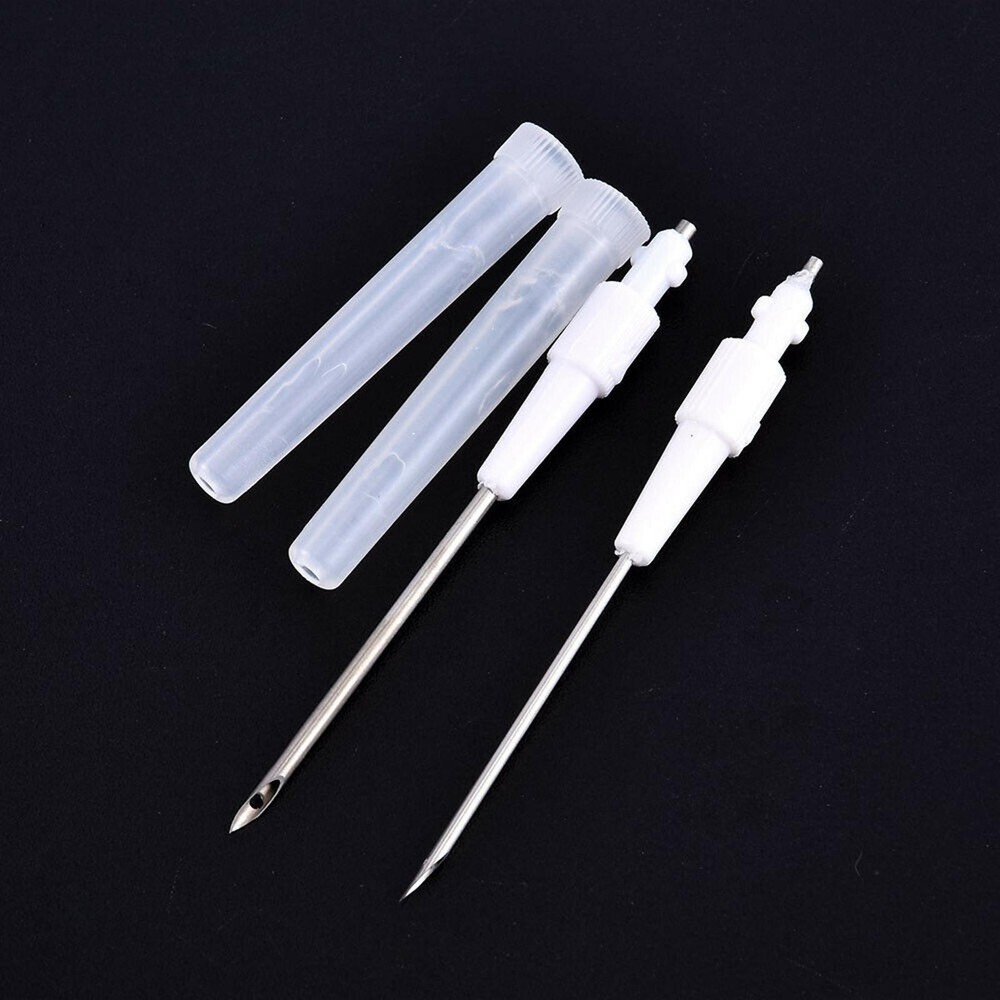 DIY Punch Needle Magic Embroidery Pen Set Stitching Thread Tool Sewing Craft Kit