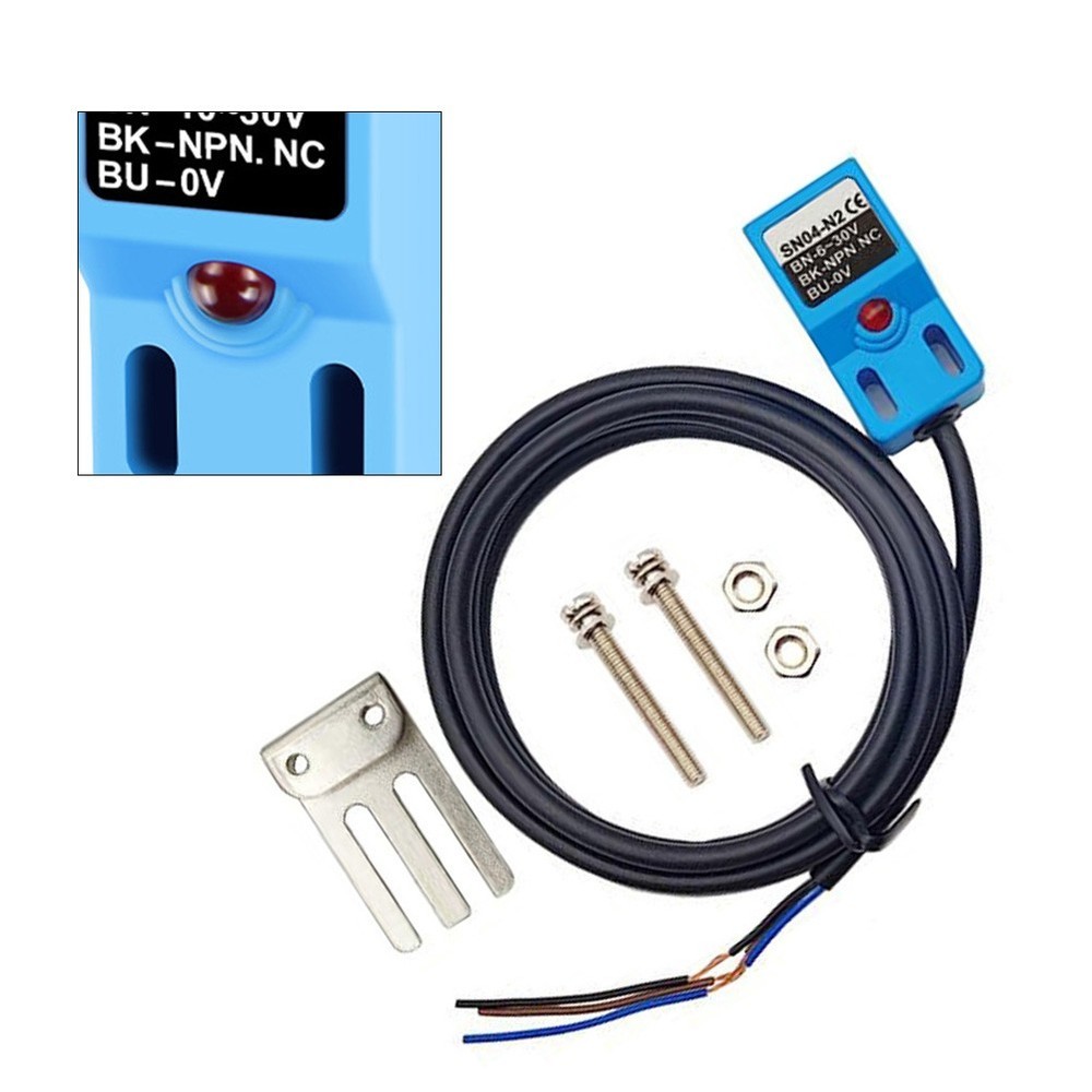 For machine Tool Compatible SN04N2 NPN Inductive Proximity Sensor Set of 4