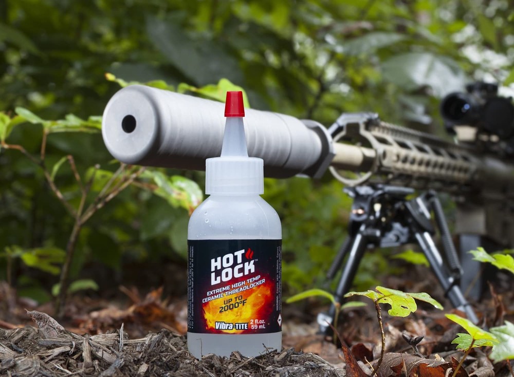 19960 Hot-Lock Extreme High Temperature Threadlocker, Translucent