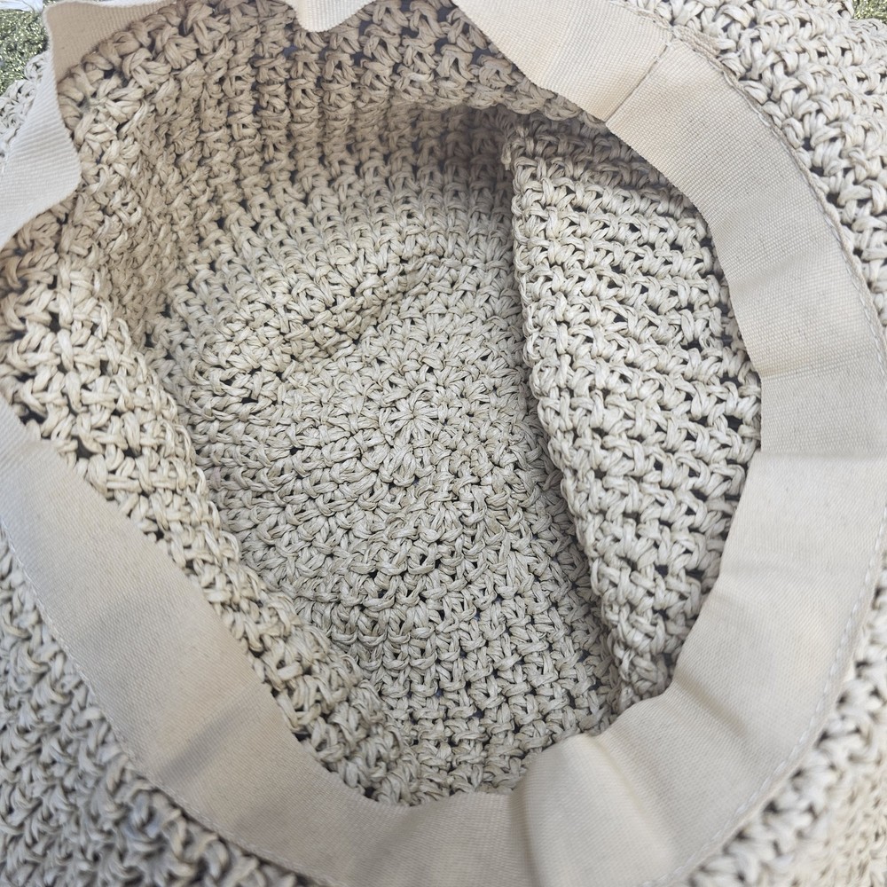 Floppy Straw Hat Summer Hat Beach Hat Hippie Boho Hat