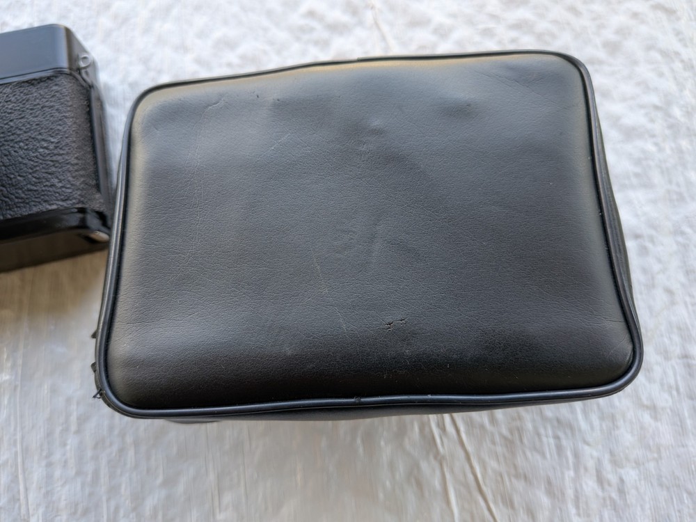 Kinetic 35mm Camera w/ 50 mm Lens, Case. Untested