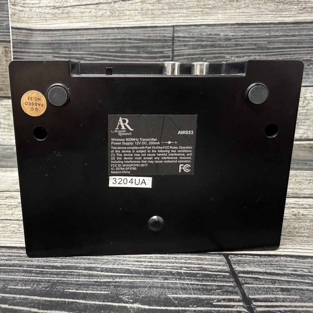Acoustic Research AWS53 Wireless Audio Transmitter ONLY