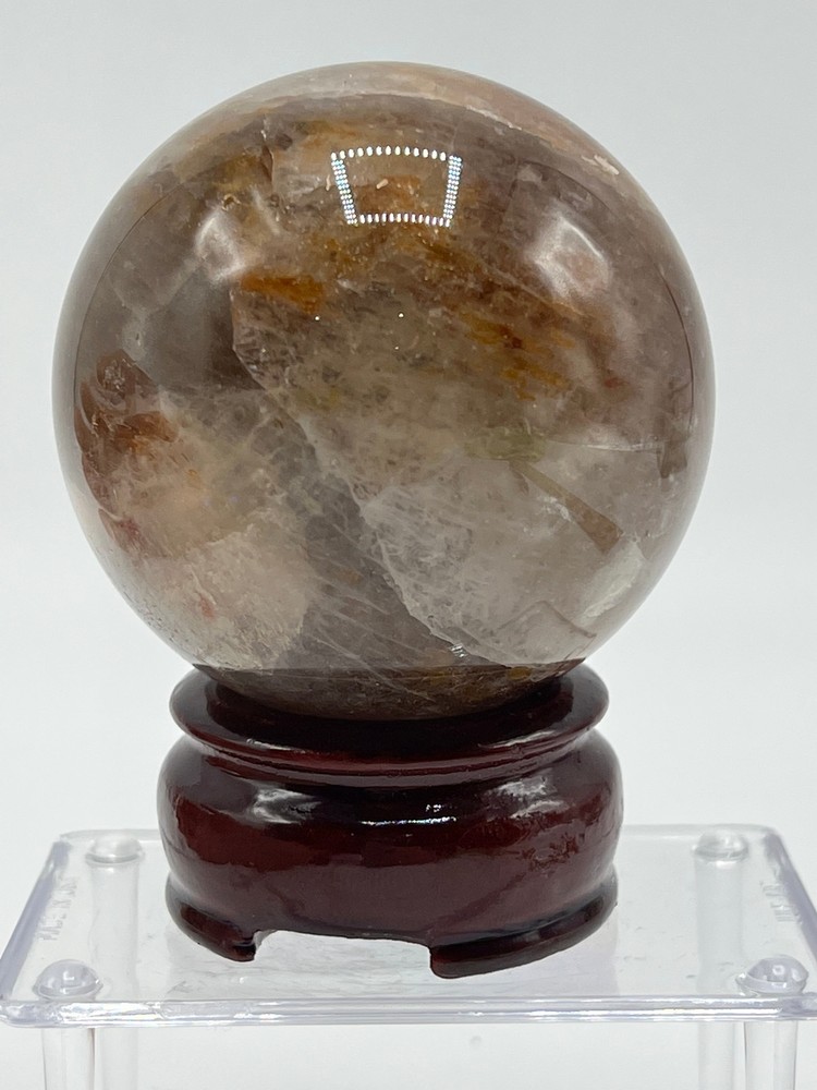Fire Quartz with Blue Flash A