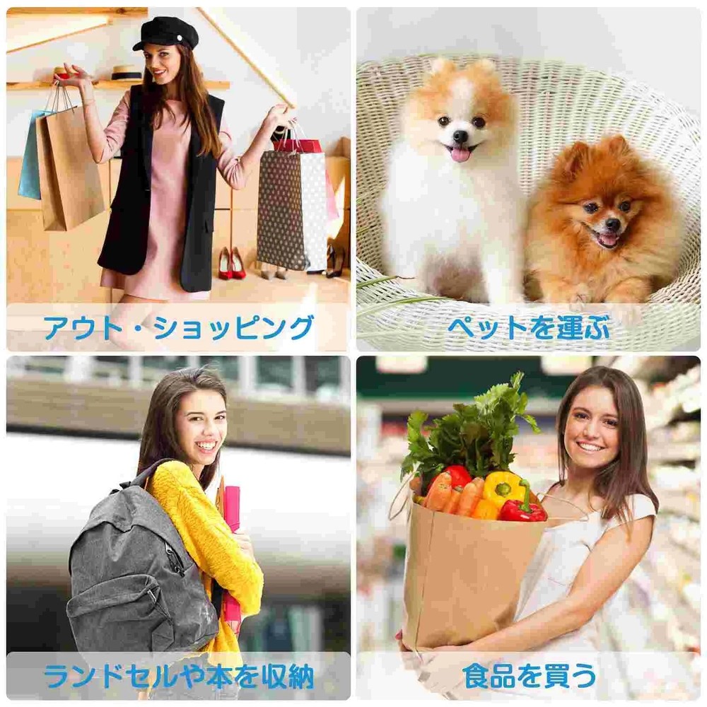 Electric Scooter Front Basket Stainless Handle Storage Bicycle Hanging Basket