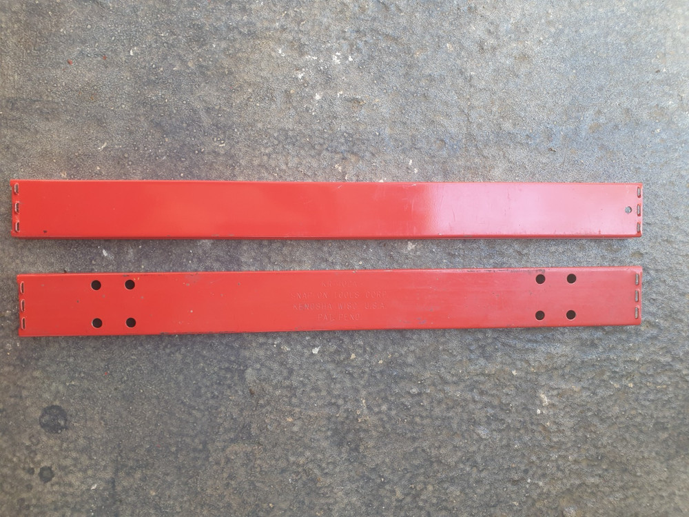 Snap-on Vintage KR-402A Tool Box Handle Roll Cab Handle Red Original