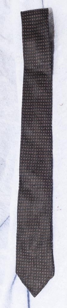 Skinny Polyester Blend Tie Necktie 2-1/4" mv
