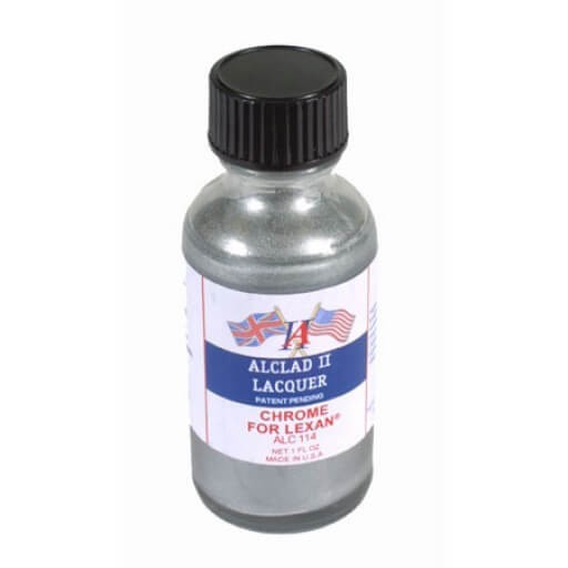 Alclad II Chrome Lexan Lacquer Paint 1 oz ALC114