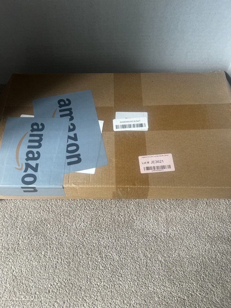 Heable 8 inch Chrome Shower Head Rainfall With Handle & Valve