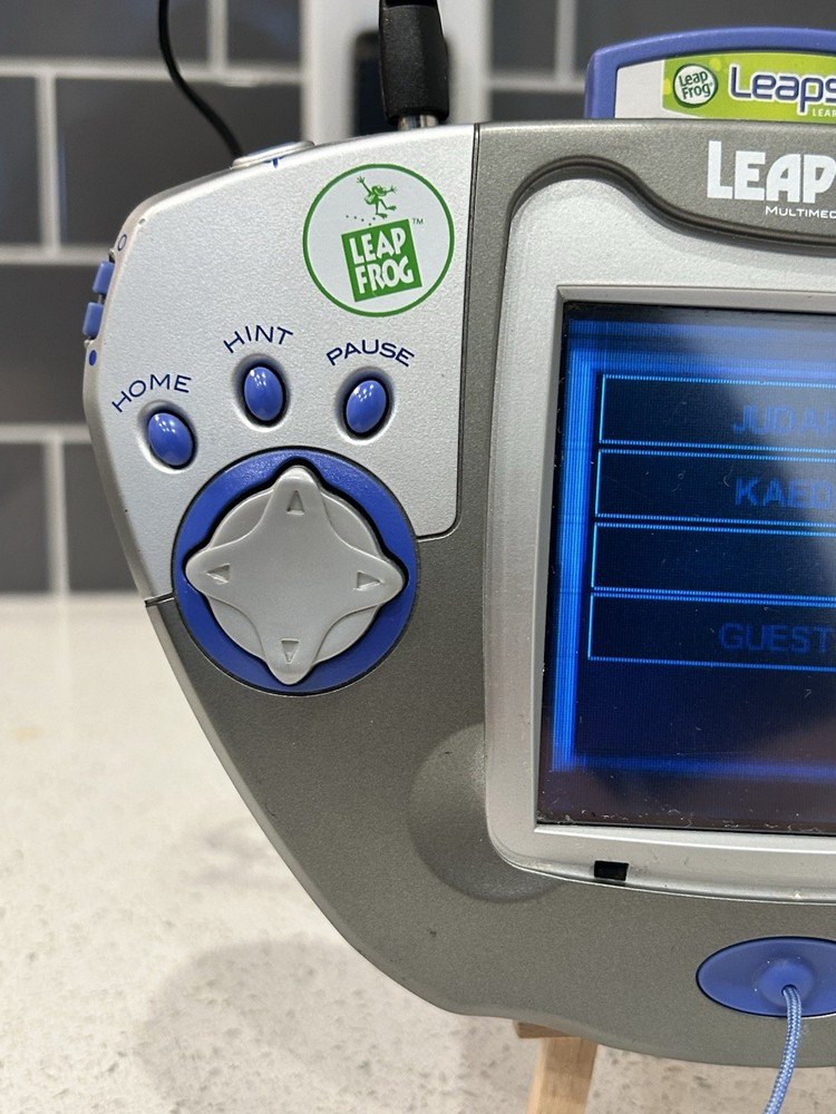 LeapFrog Leapster Multimedia Learning System Star Wars Jedi Math Included Tested