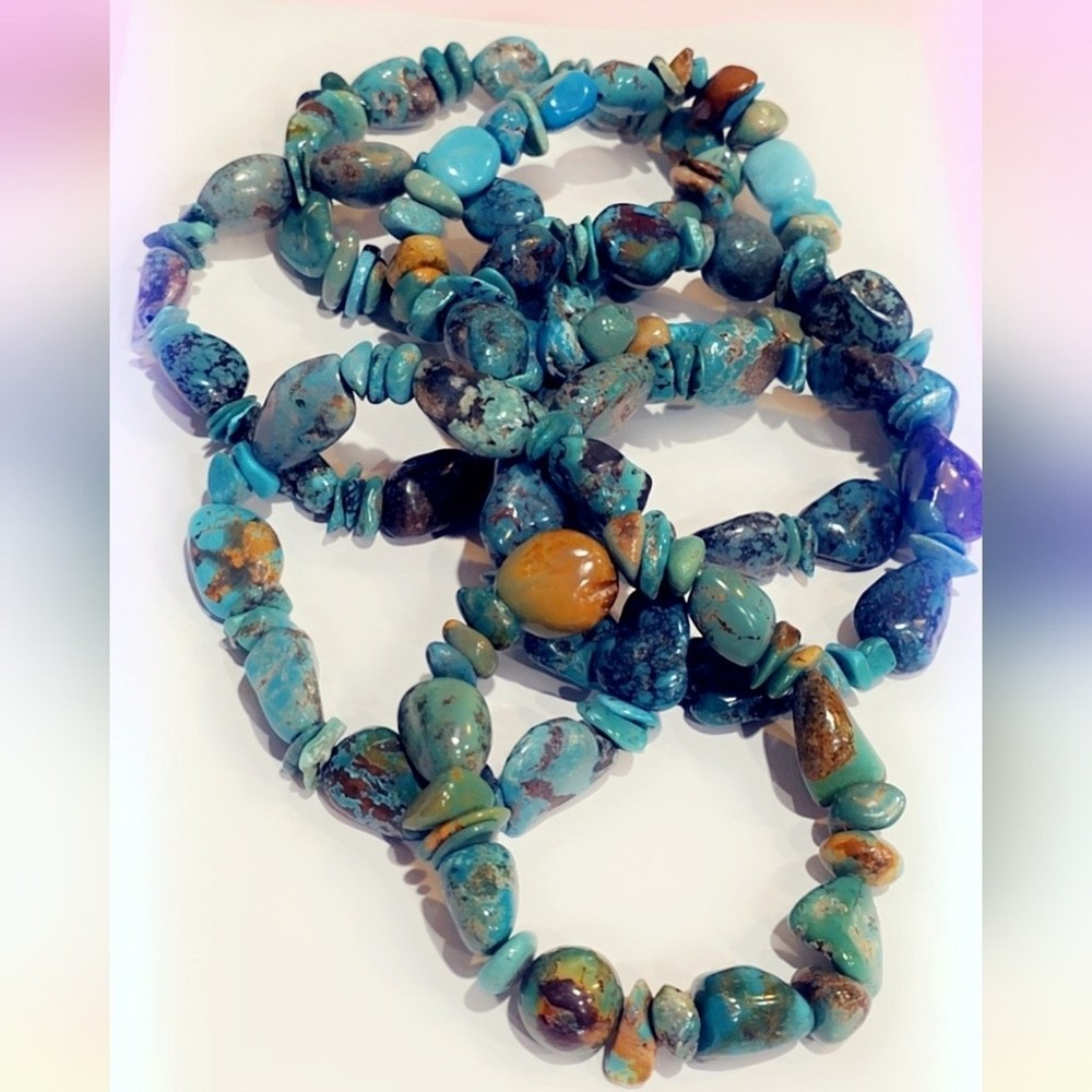 Handcrafted Turquoise Gemstone Bracelet