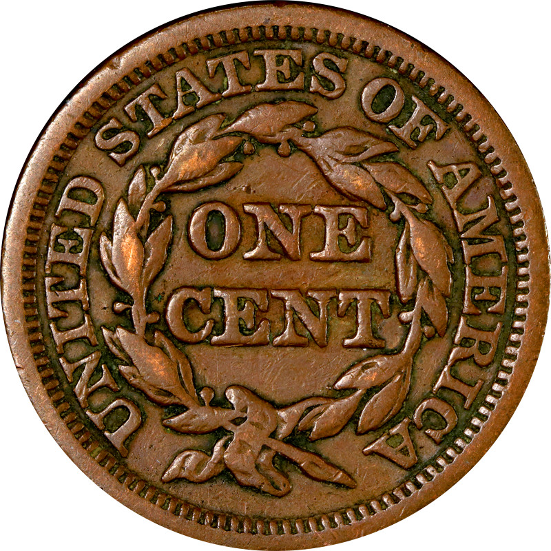 1846 Large Cent - Tall Date