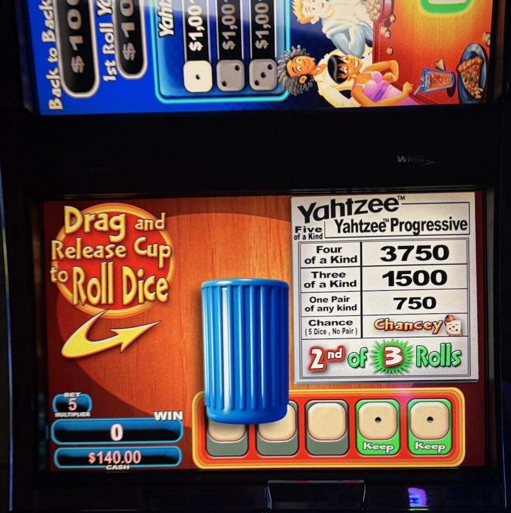 WMS BB2 YAHTZEE SLOT MACHINE SOFTWARE SET GAME & OS EXTREMELY FUN GAME TESTED