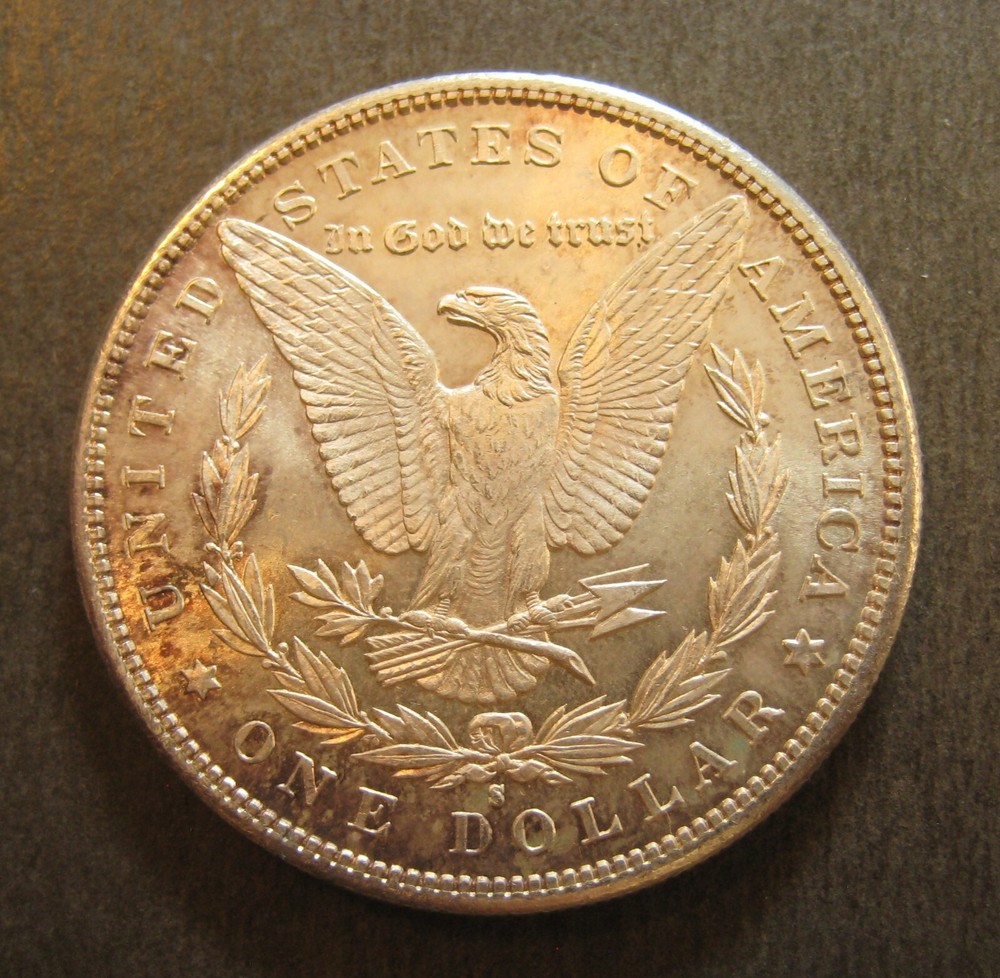 1881 S Morgan Silver Dollar - 90% Silver - * (P4237)