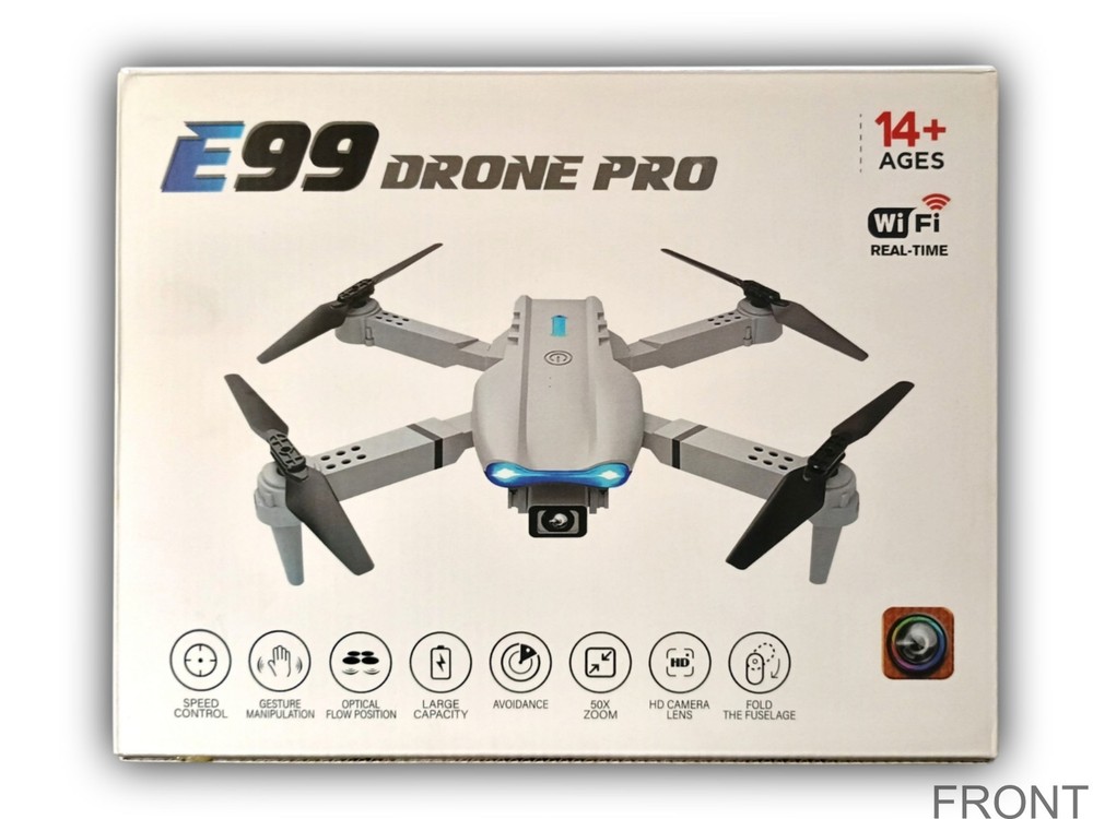 Drone E99 Pro Foldable Quadcopter WiFi Camera (See Description)