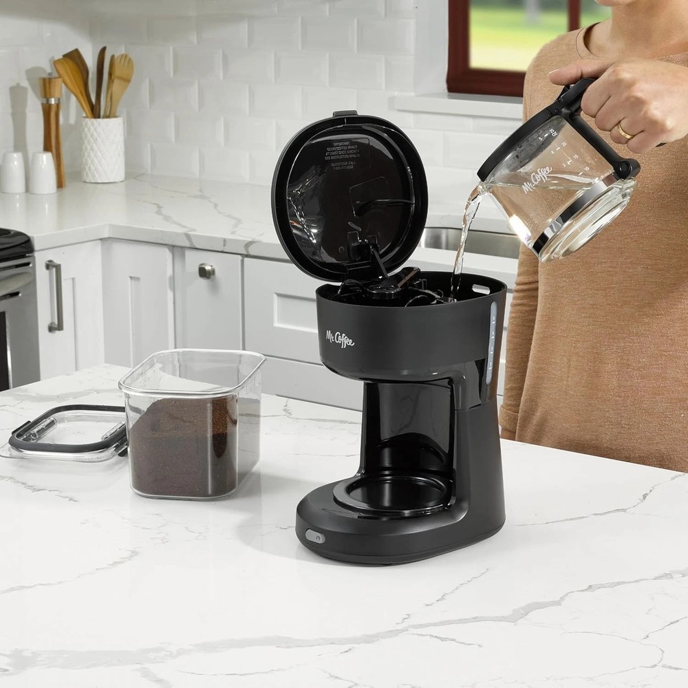 5-Cup Mini Brew Switch Coffee Maker, Black